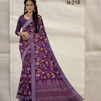 Linen Cotton Saree