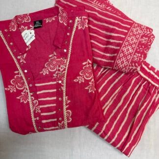 Kurti pant dupatta set